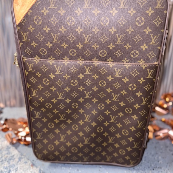 Louis Vuitton Brown Monogram Pegase Rolling Luggage - Picture 1 of 16